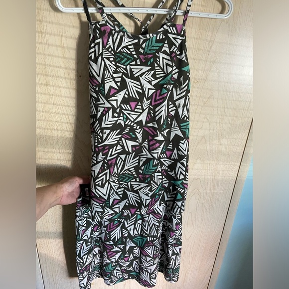 Patagonia Morning Glory Geometric Print Tank Top & Mini Skirt Stretch Small - Picture 1 of 15